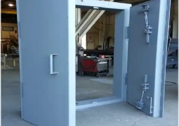 Blast-resistant doors